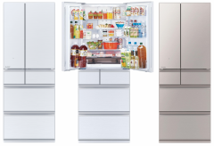 Mitsubishi 三菱 MR-WZ61K 6門變頻雪櫃 (星沙銀 / 星沙白)