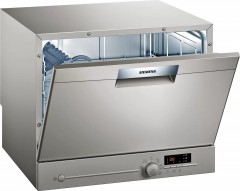 Siemens 西門子 iQ300 座枱式洗碗機 55cm 鈦銀色機身 SK26E82208