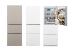 Panasonic 樂聲 NR-C341H-C3/W3 326公升 ECONAVI智慧節能三門雪櫃 (大象灰/無印白)