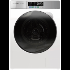 SHARP 聲寶 ES-FW85AJ-W 8.5公斤 1200轉 Pro Flex 蒸氣抗菌變頻前置式洗衣機-白色
